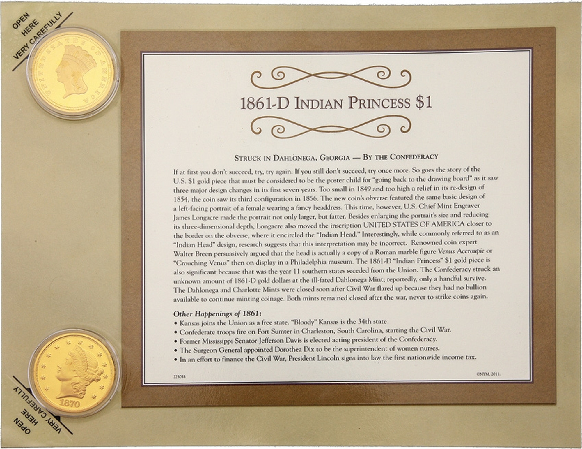 Commemorative Coin I1511S