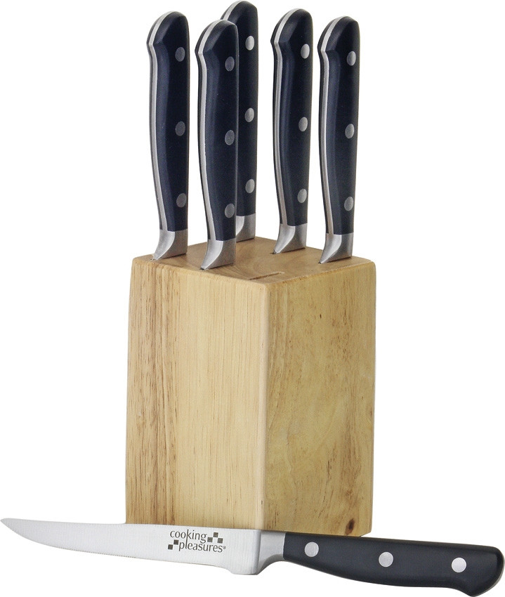 Steak Knife Set with Block C1610