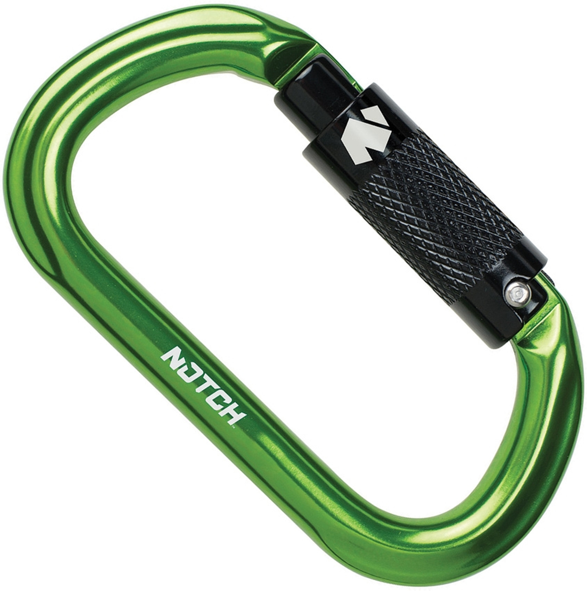 Oval Carabiner Green