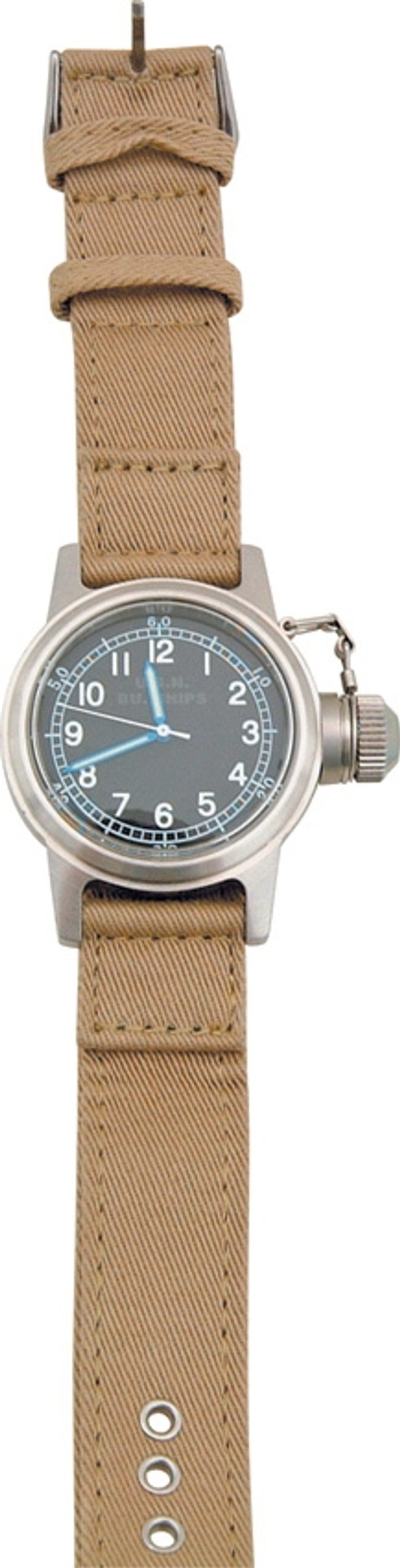 USN BU Ships Wrist Watch