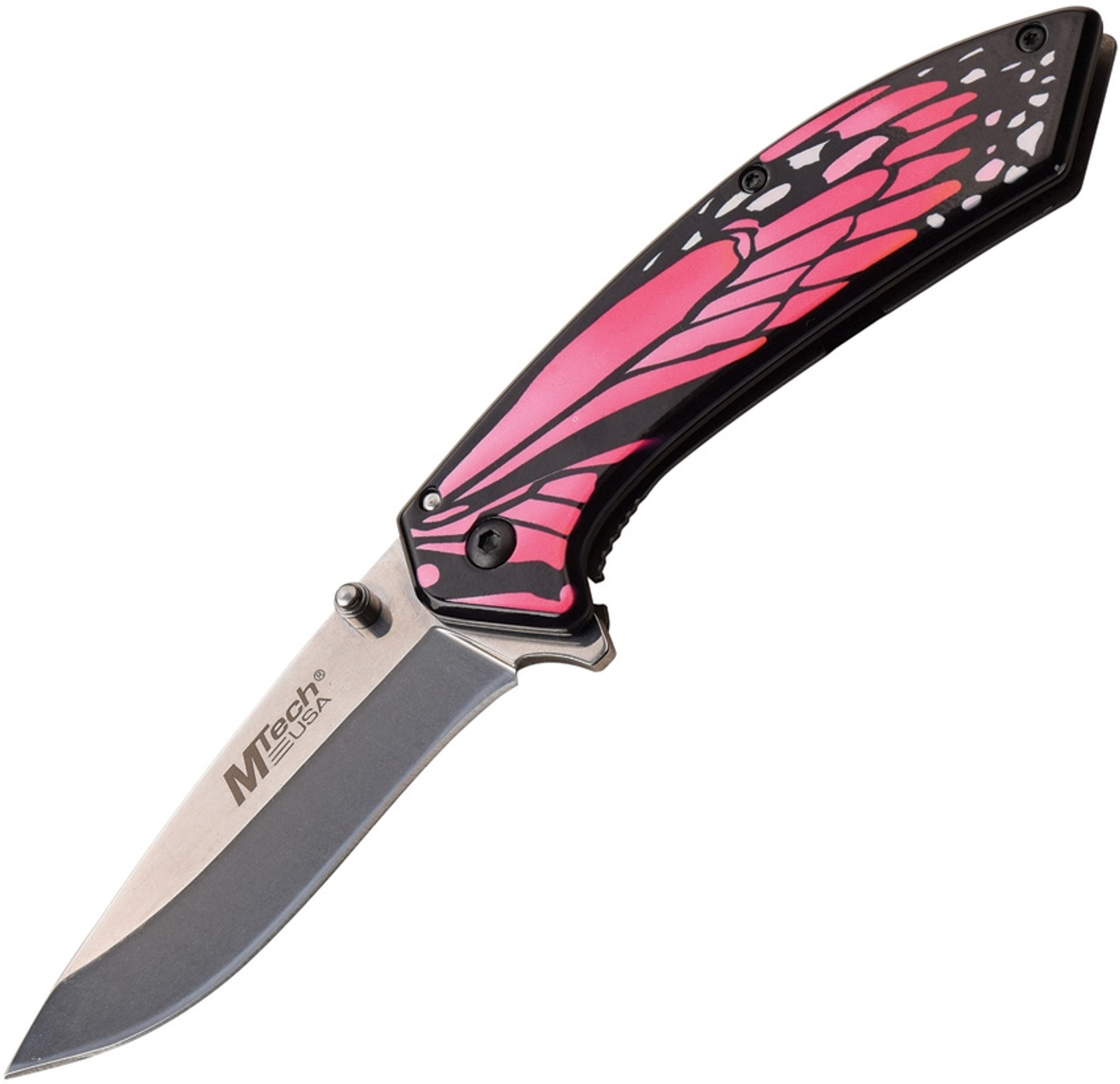 MTech Butterfly Framelock A/O - Pink