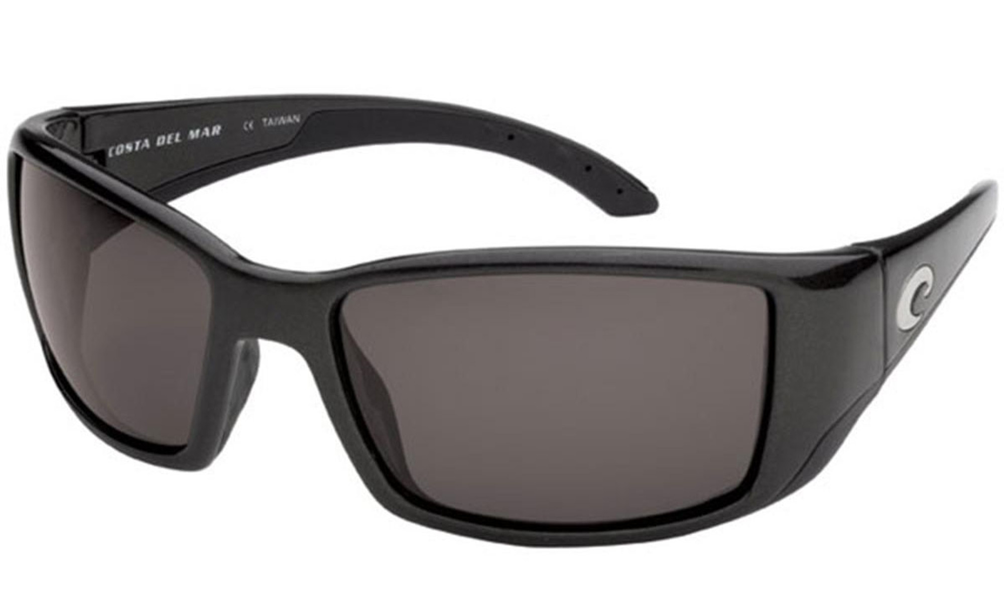 Costa Del Mar - Blackfin Polarized Sunglasses - Black / 580p Gray