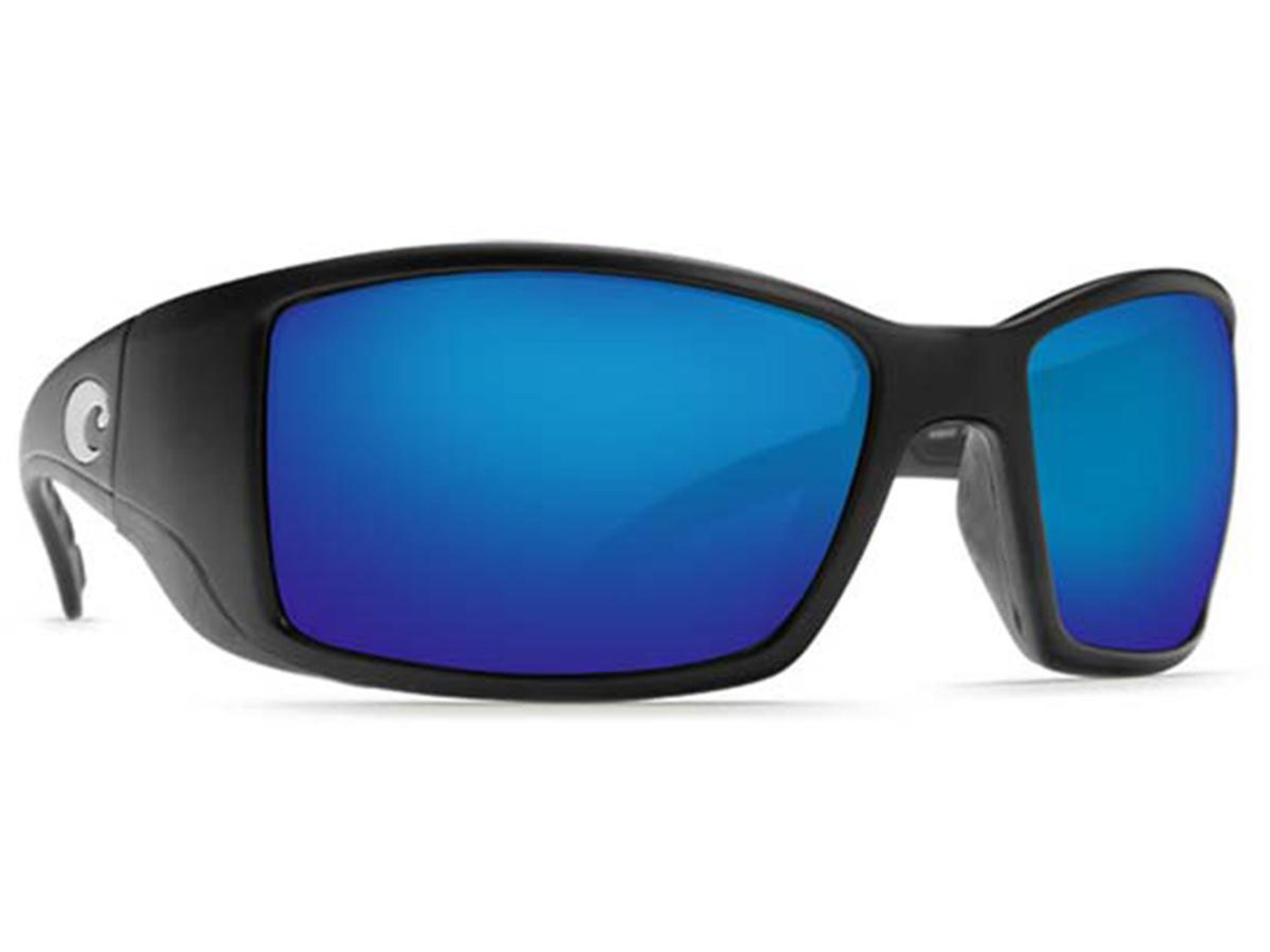 Costa Del Mar - Blackfin Polarized Sunglasses - Matte Black / 580p Blue / Omnifit