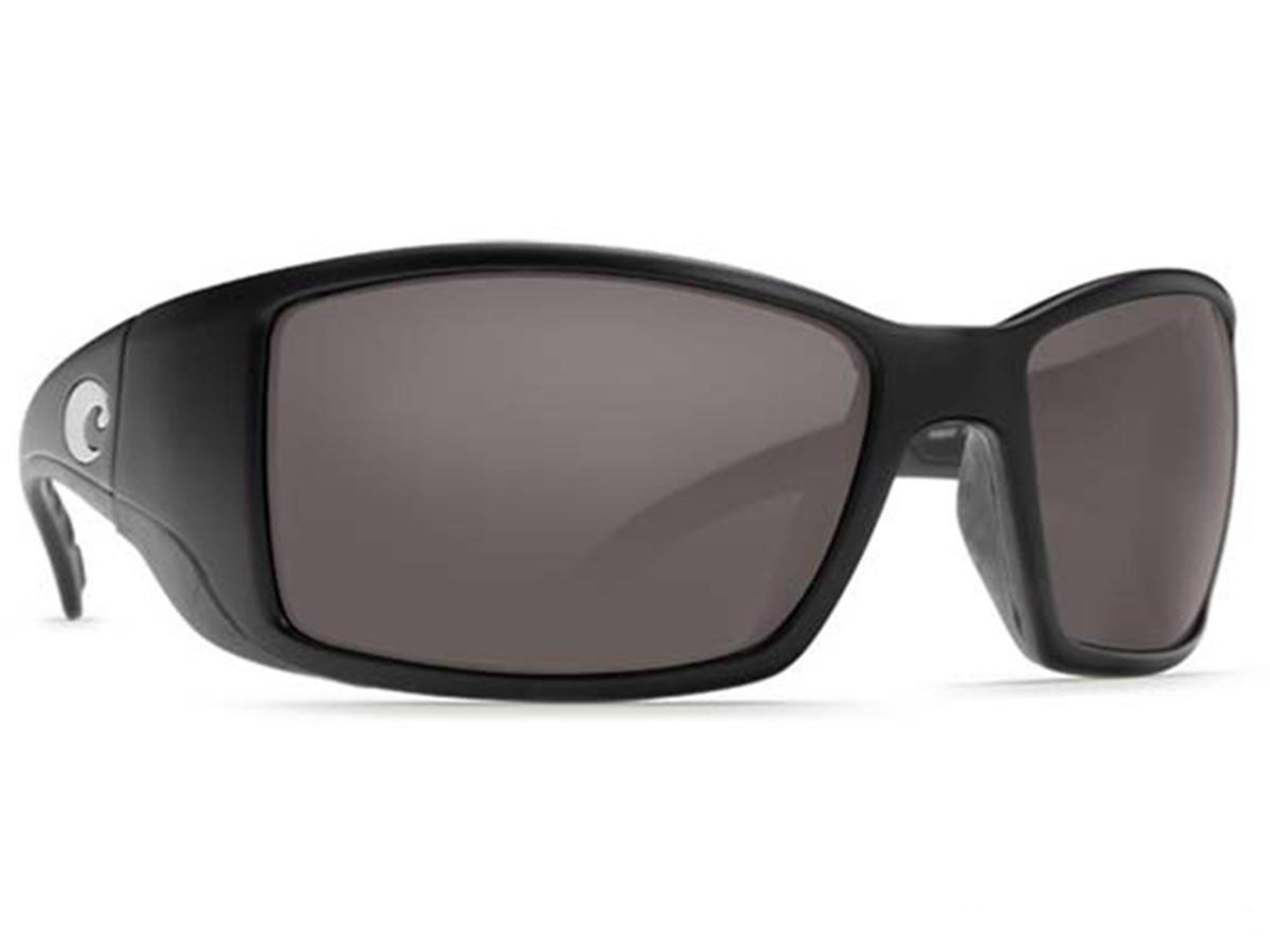 Costa Del Mar - Blackfin Polarized Sunglasses - Matte Black / 580p Gray / Omnifit