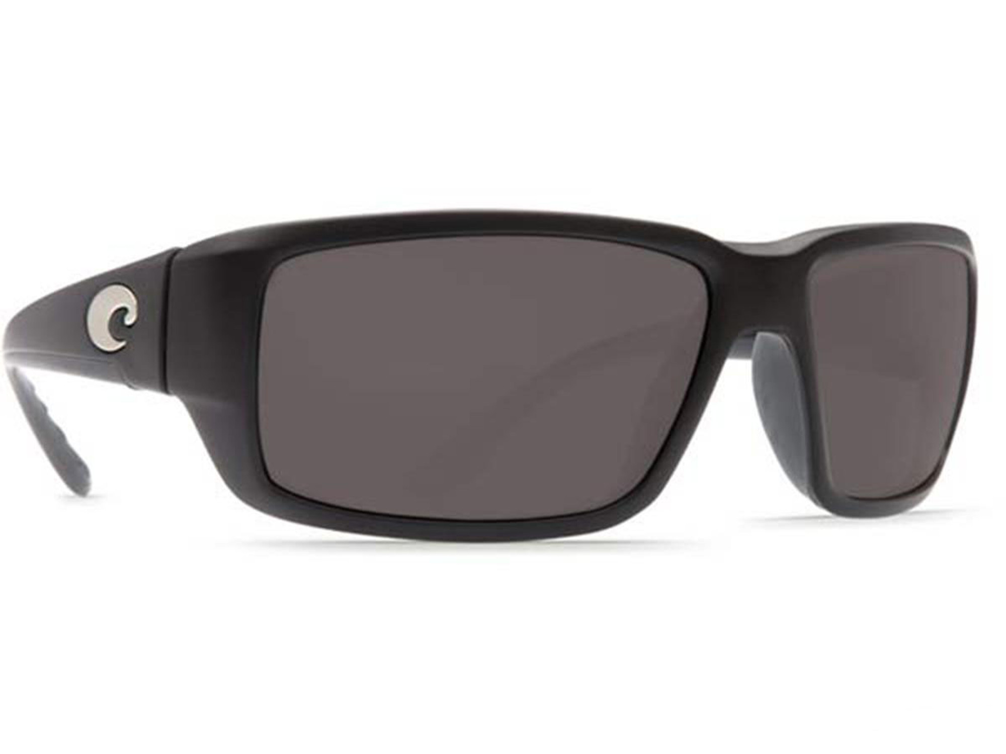 Costa Del Mar - Fantail Polarized Sunglasses - Matte Black / 580p Gray / Omnifit