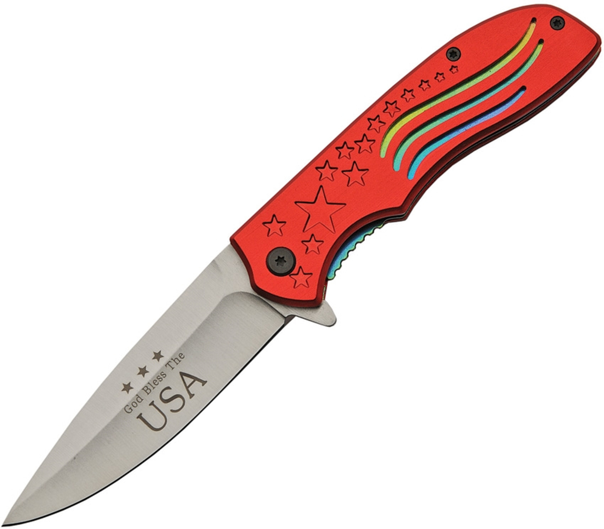 Stars & Stripes Linerlock A/O