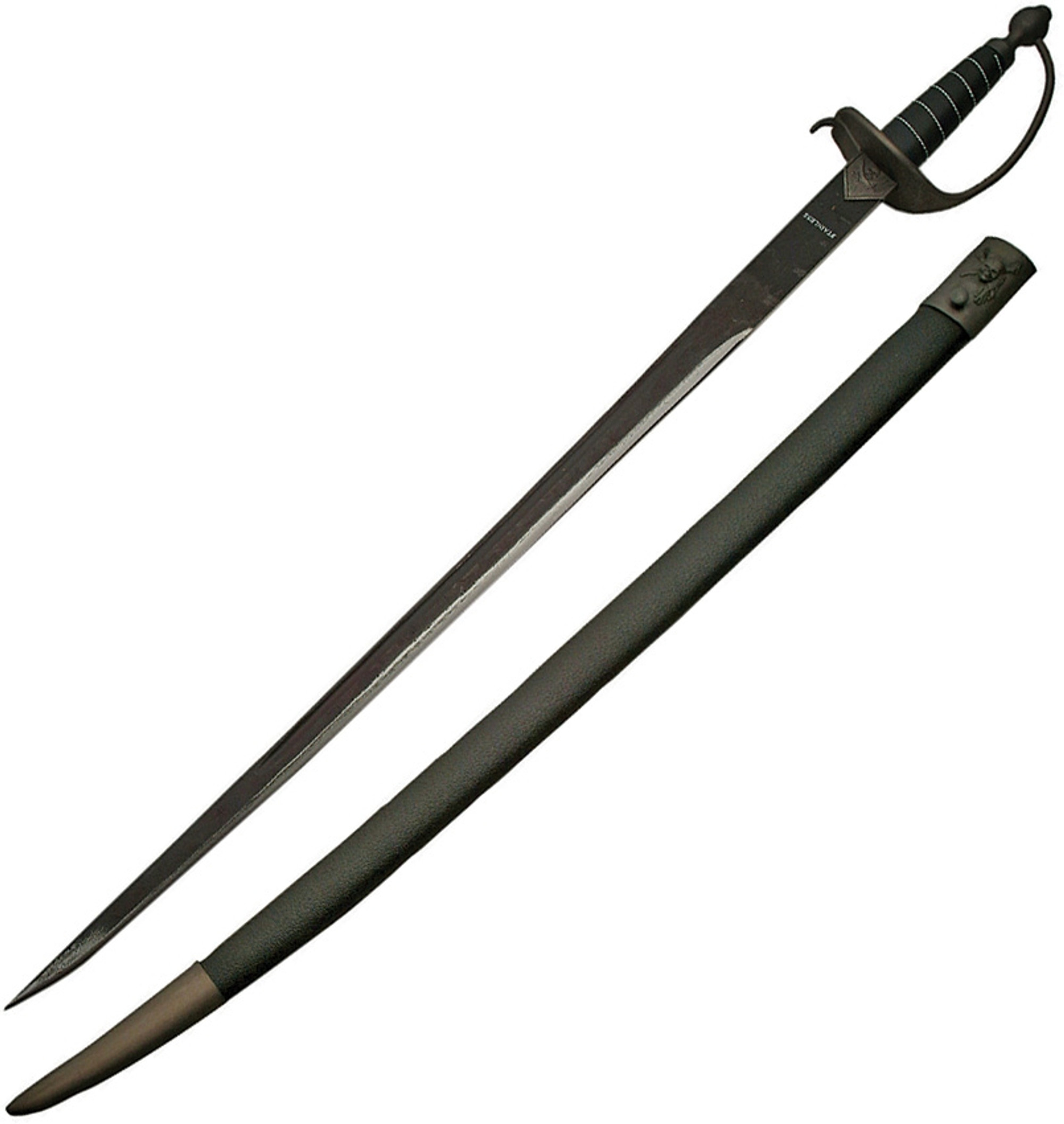 Pirate Black Rustic Sword