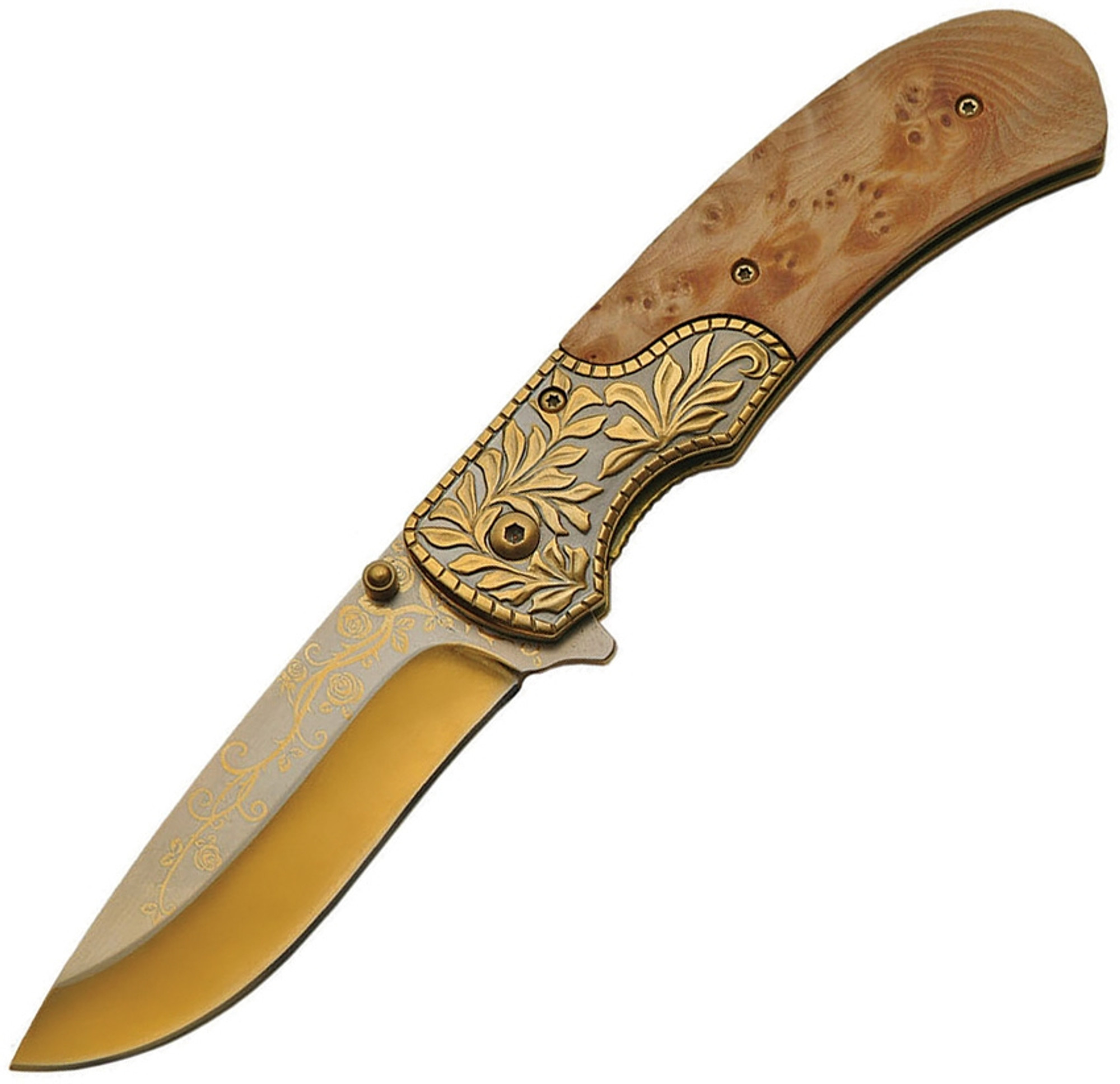 Birdeye Gold Linerlock A/O