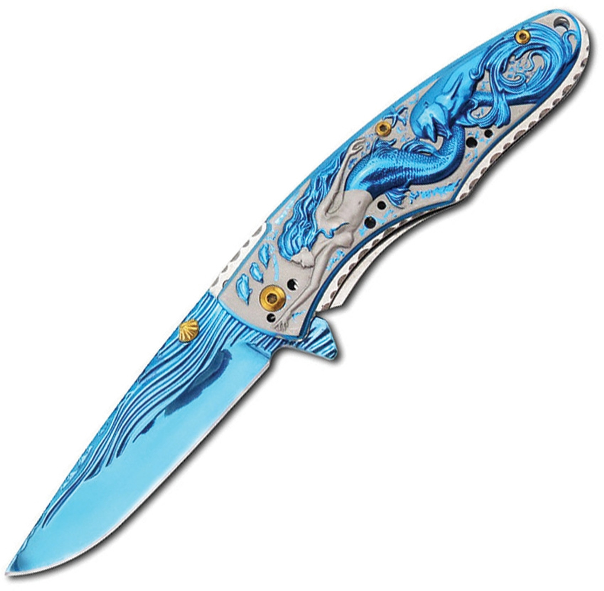 Mermaid Linerlock Blue A/O