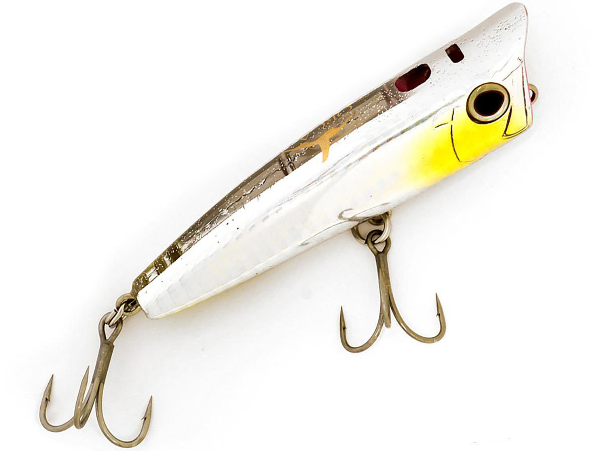 Shimano Pop Orca Floating Topwater Jig w/ Bubble Chamber (Model: 90mm / Clear Silver)