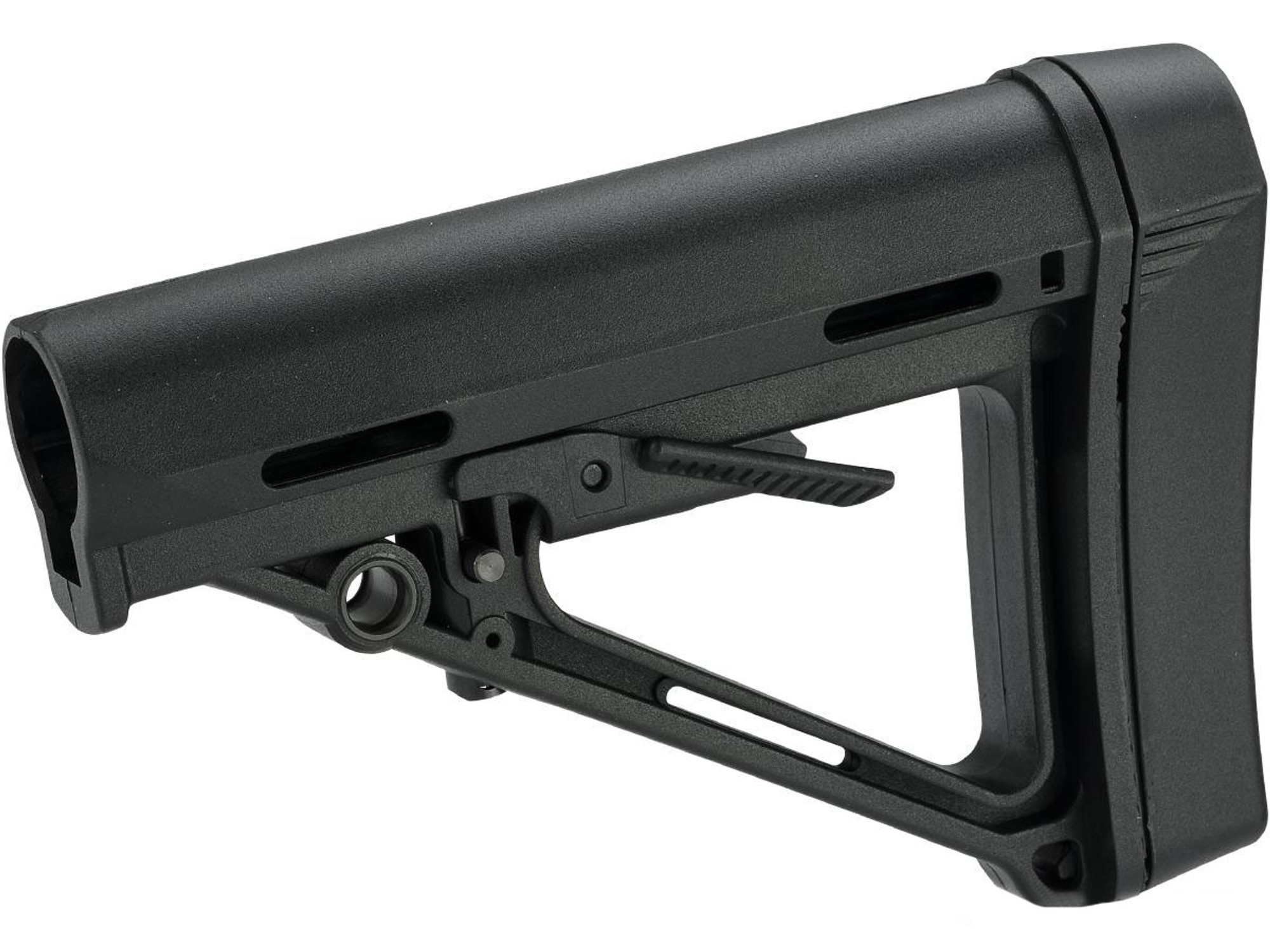 Bolt Airsoft BOM Stock with Heavy Duty Butt Pad (Color: Black)