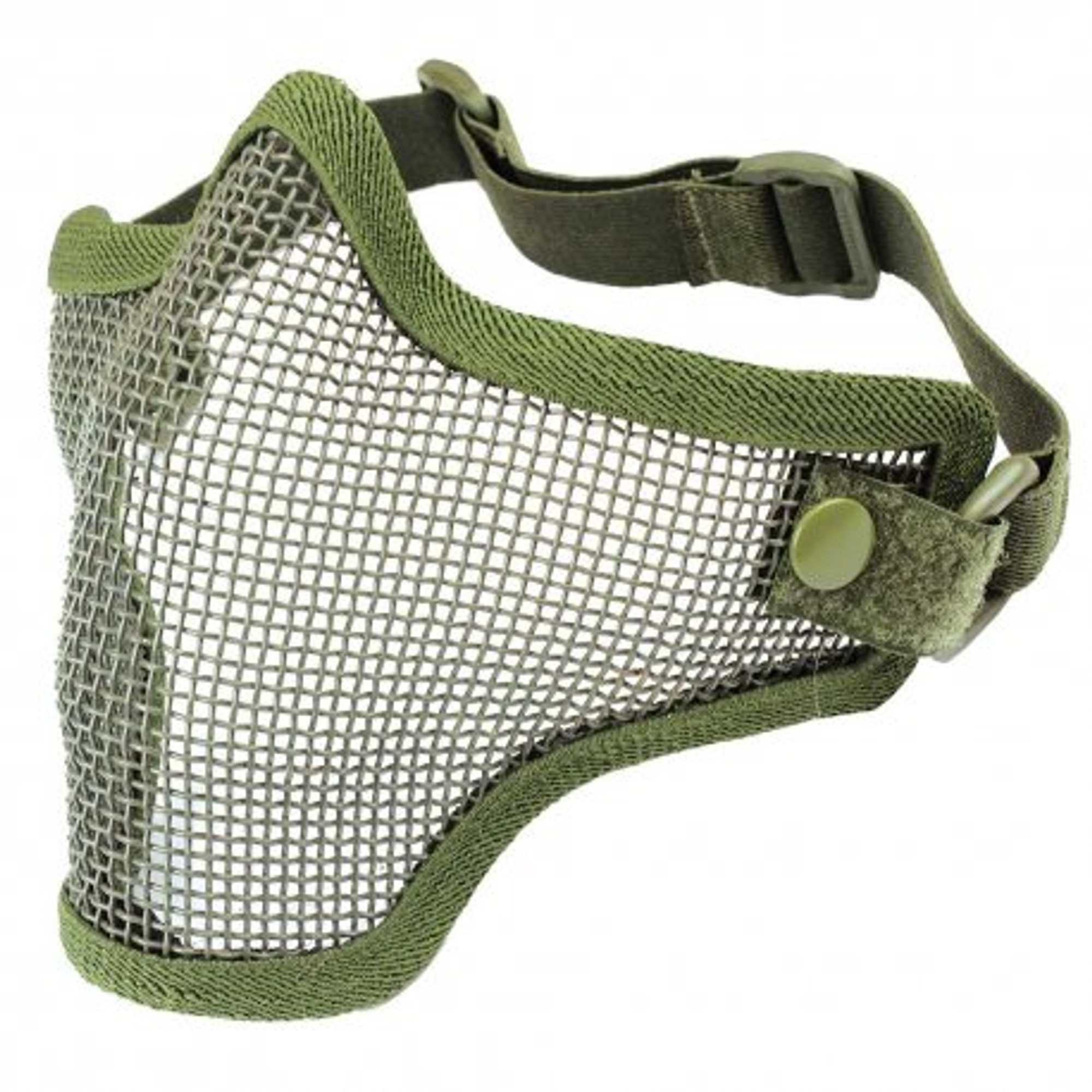 Killhouse Steel Mesh Half-Face Mask - Olive Drab Killhouse Steel Mesh Half-Face Mask - Olive Drab