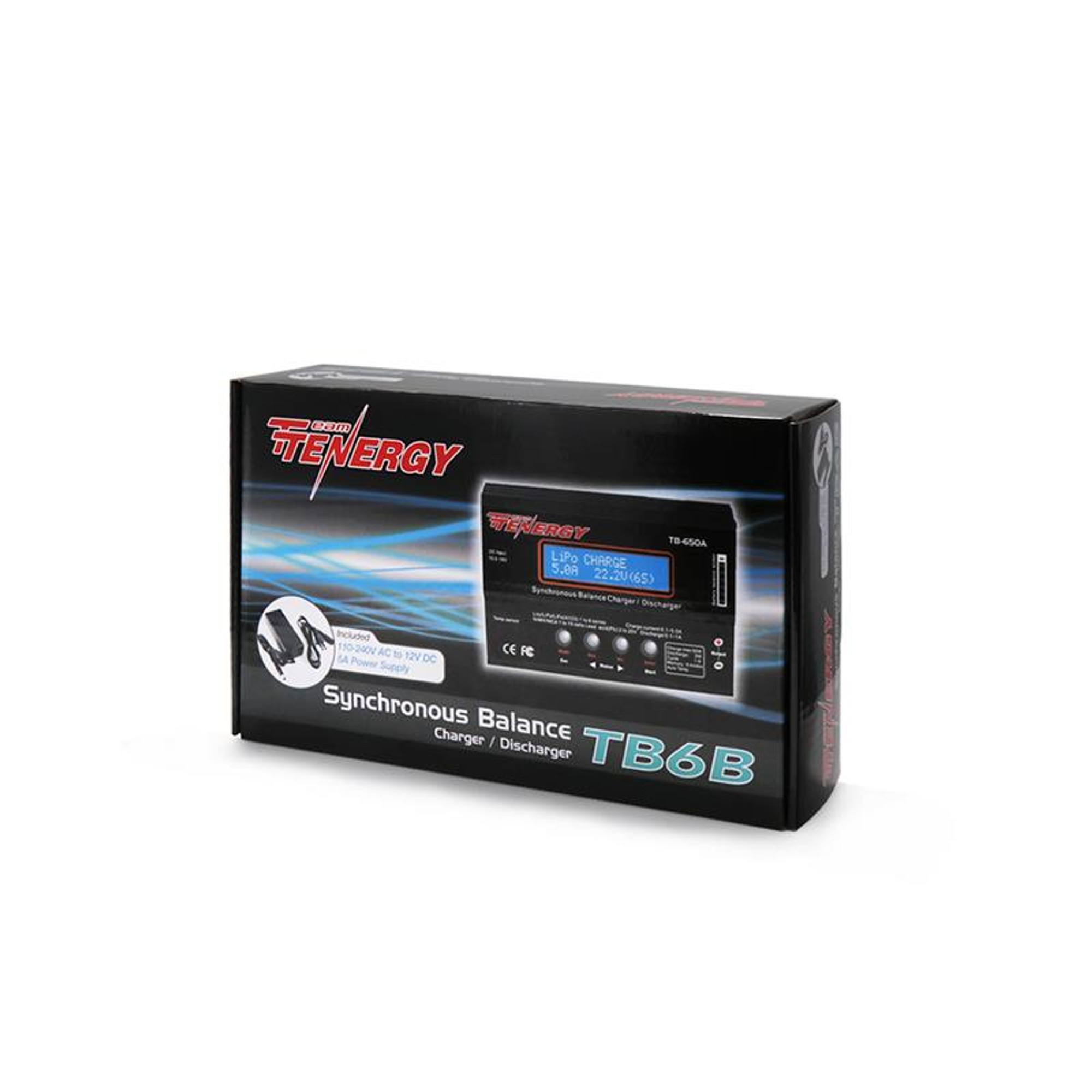 Tenergy TB6B Multifunctional Balance Charger for NiMH/NiCD/Li-PO/Li-Fe