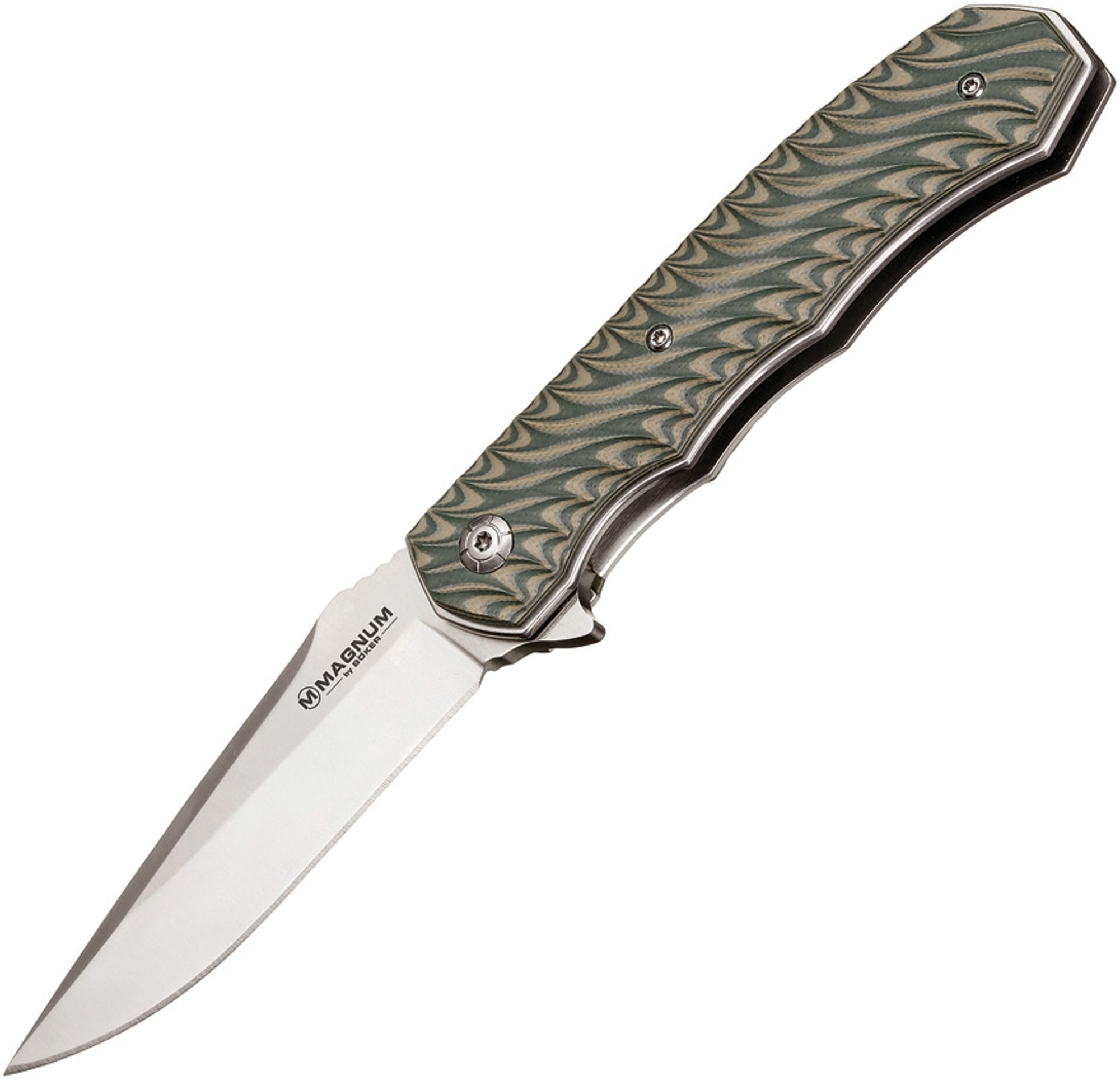Green Satin Linerlock