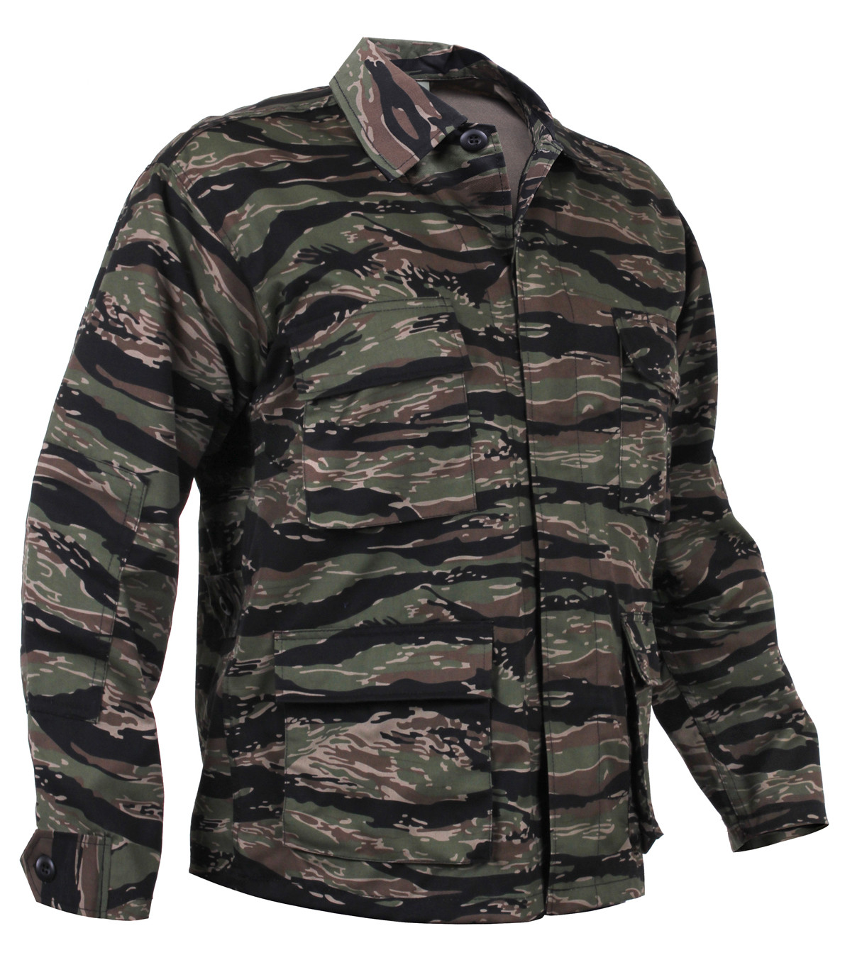 Rothco Camo BDU Shirt - Tiger Stripe Camo - Hero Outdoors