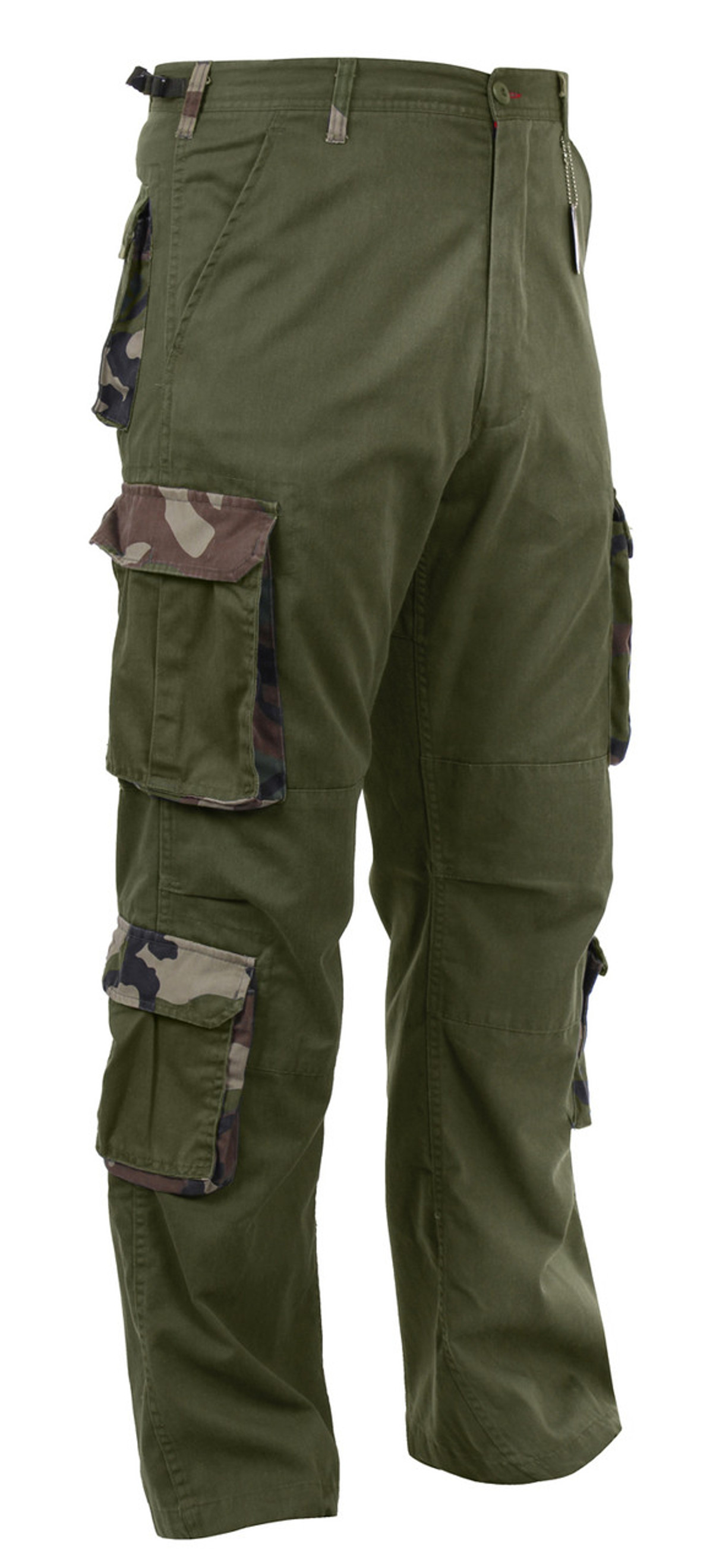 Rothco Vintage Camo Paratrooper Fatigue Pants - Olive Drab With Woodla – PX  Supply, LLC