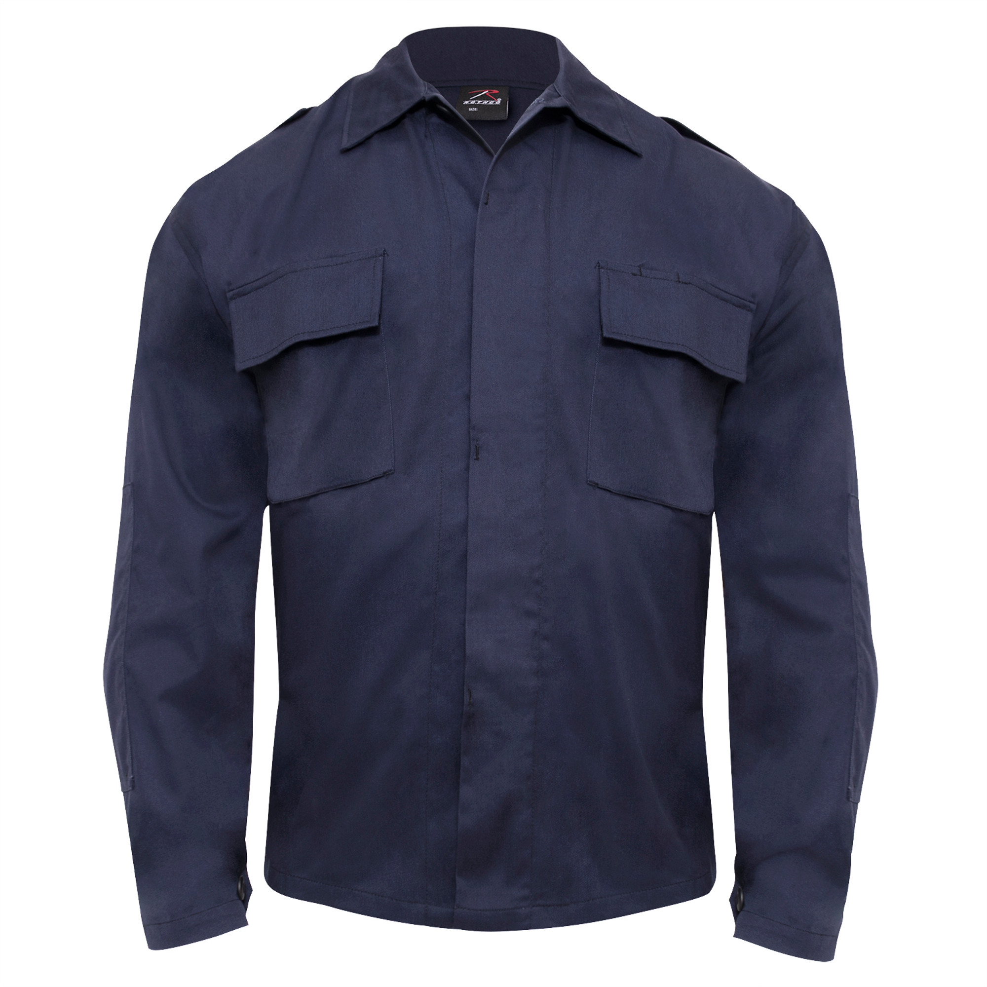 Rothco Tactical 2 Pocket B.D.U. Shirt - Navy Blue