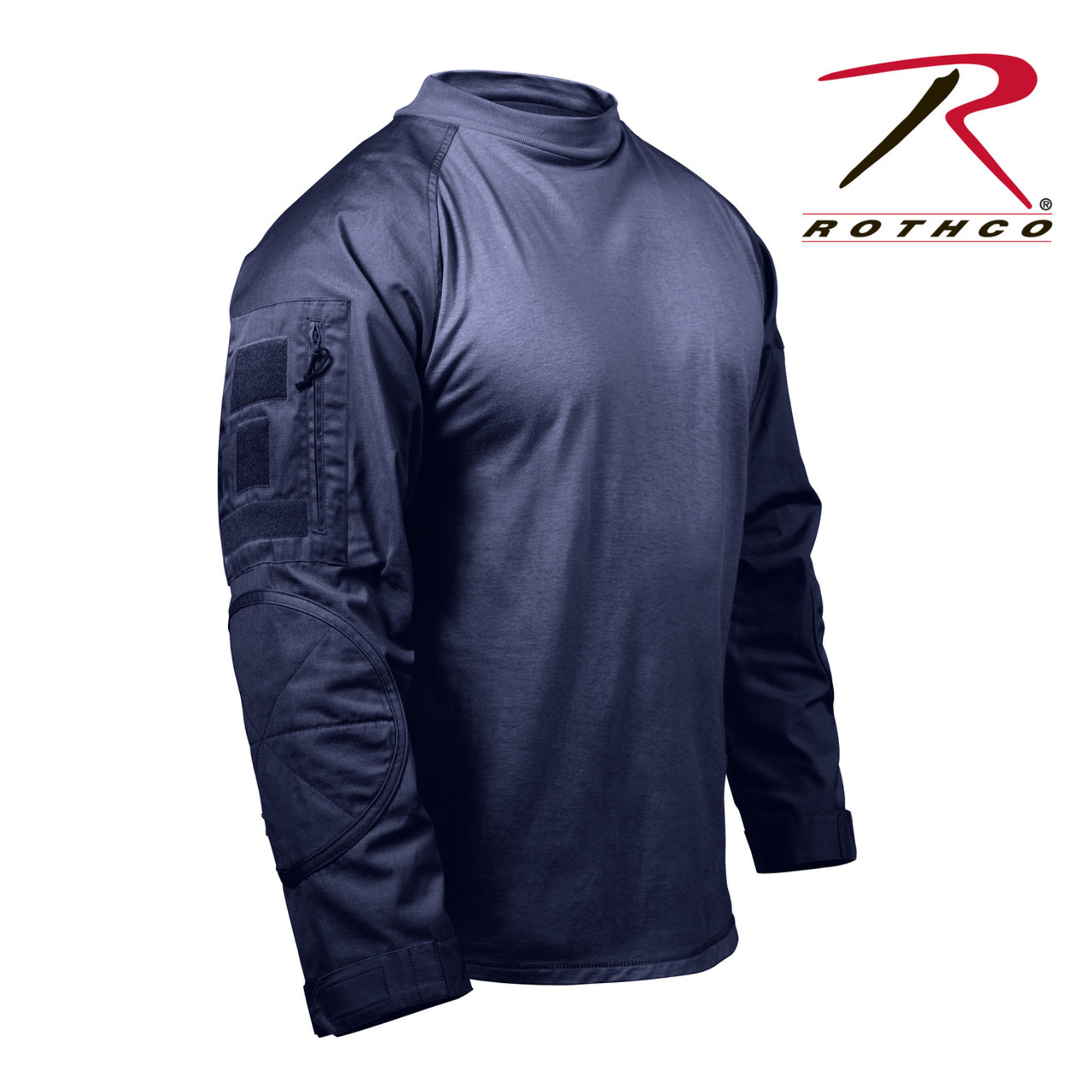 Rothco Military NYCO FR Fire Retardant Combat Shirt - Navy Blue