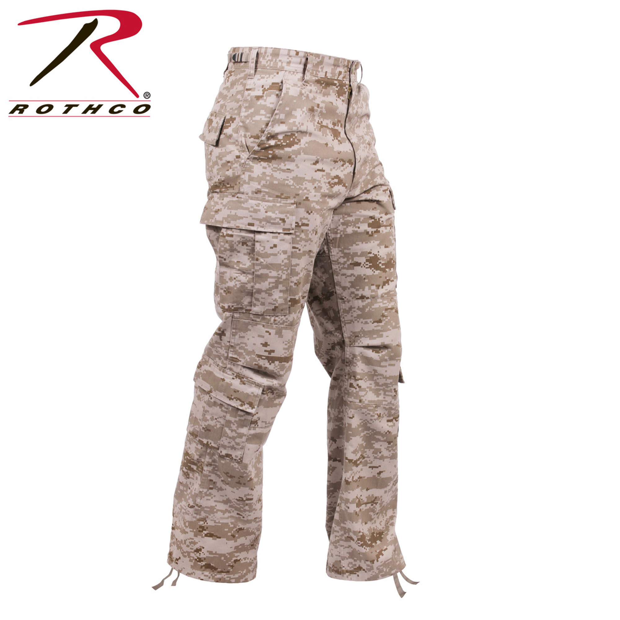 Rothco Vintage Camo Paratrooper Fatigue Pants - Desert Digital