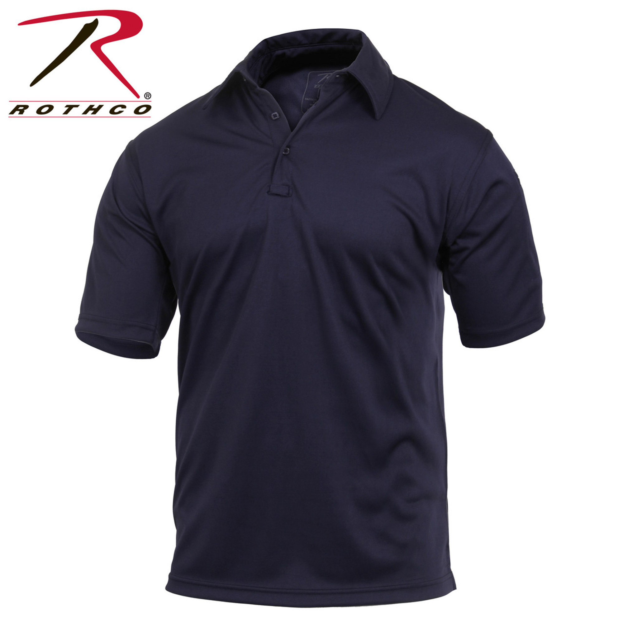 Rothco Tactical Performance Polo Shirt - Midnight Navy Blue