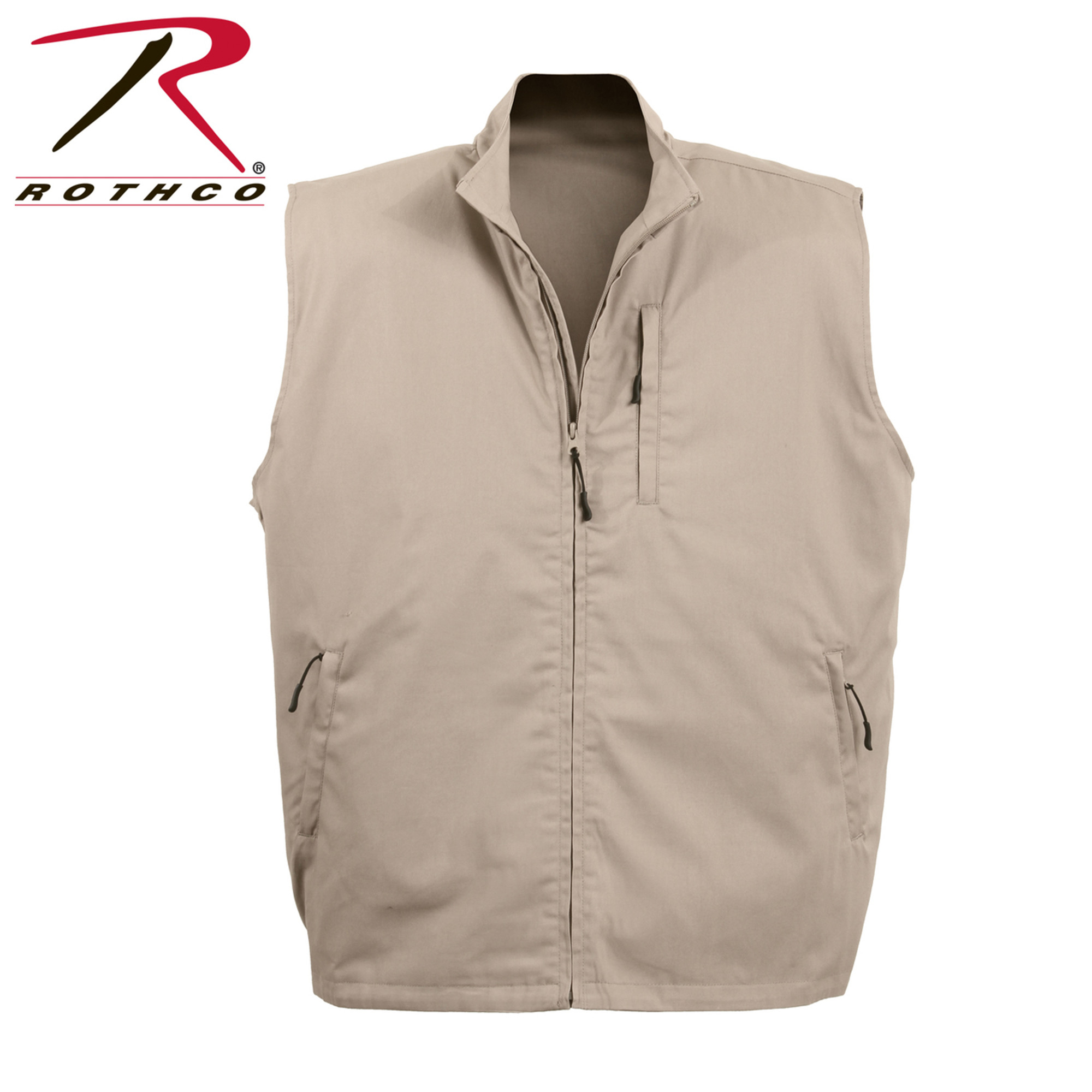 Rothco Undercover Travel Vest - Khaki
