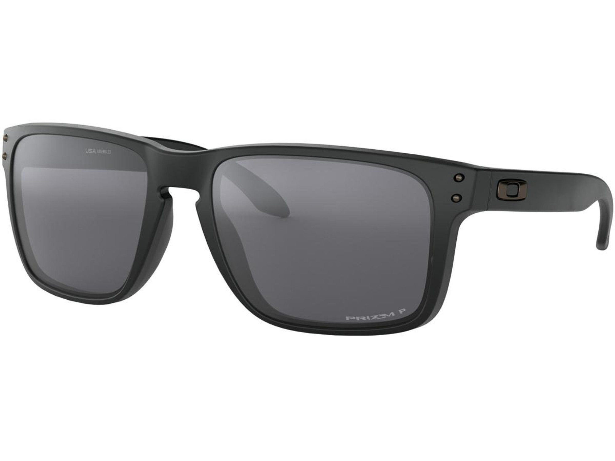 Oakley Holbrook XL Sunglasses (Color: Matte Black / PRIZM Black Polarized Lenses)