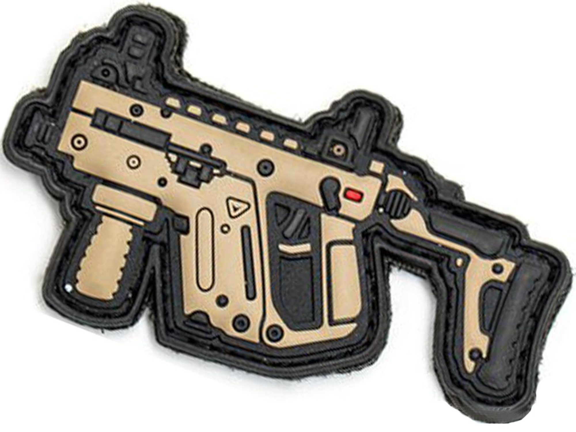 Aprilla Design PVC IFF Hook and Loop Modern Warfare Series Patch (Gun: Kriss Vector DE)