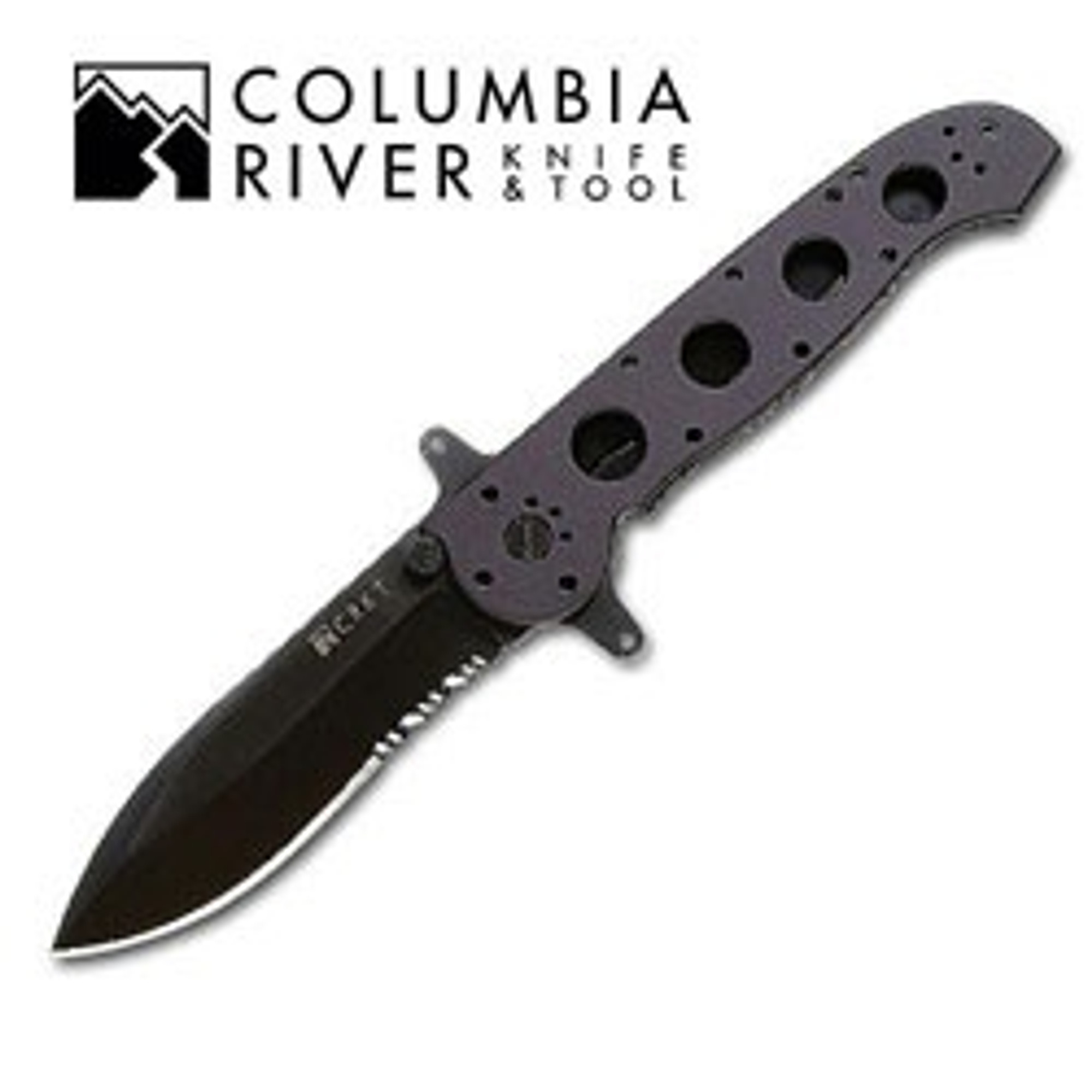 Columbia River M21 Special Forces Folding Knife - Black