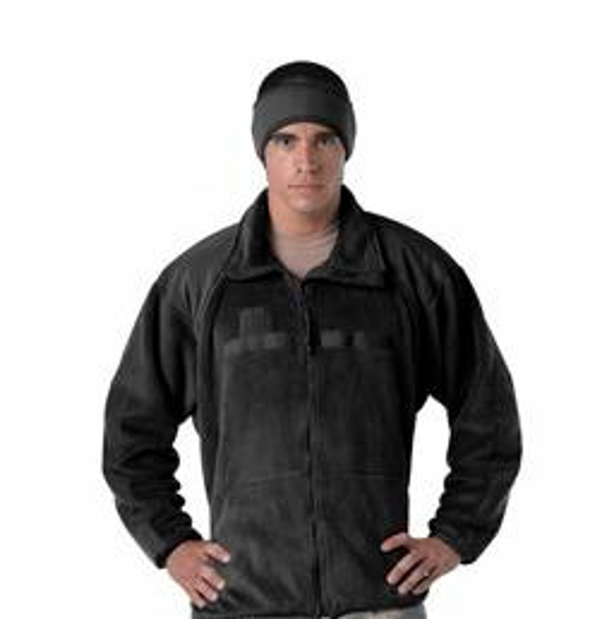 Black ECWCS Gen III Level 3 Military Soft Polar Fleece Jacket