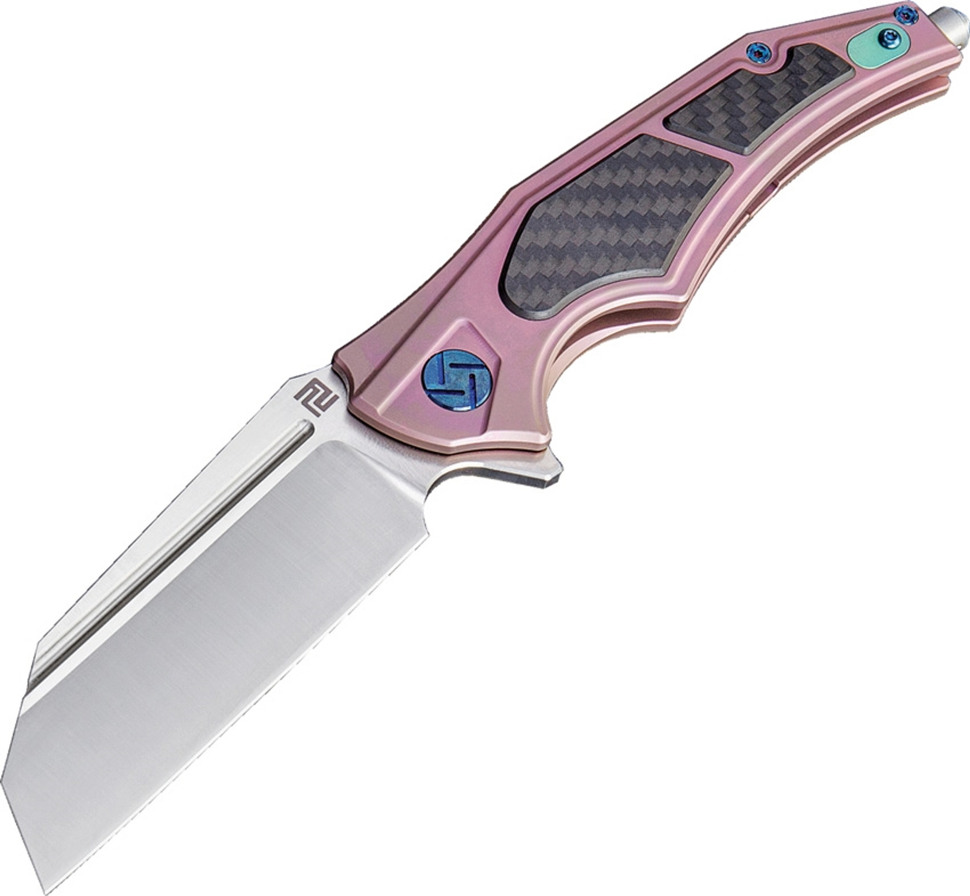 Apache Framelock Pink S35VN