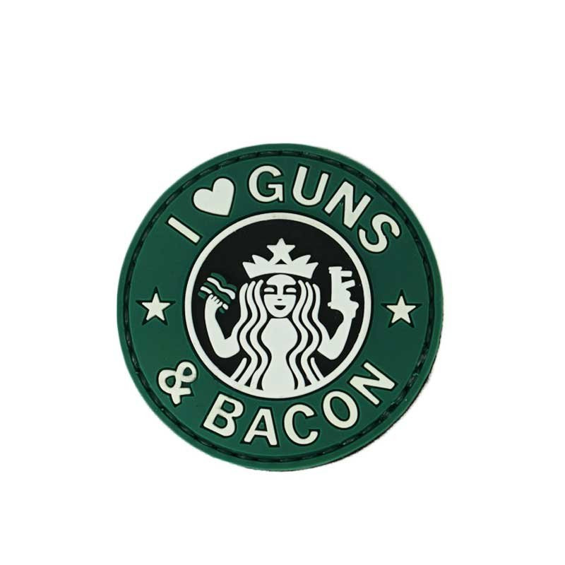 Morale Patch - I love Guns & Bacon