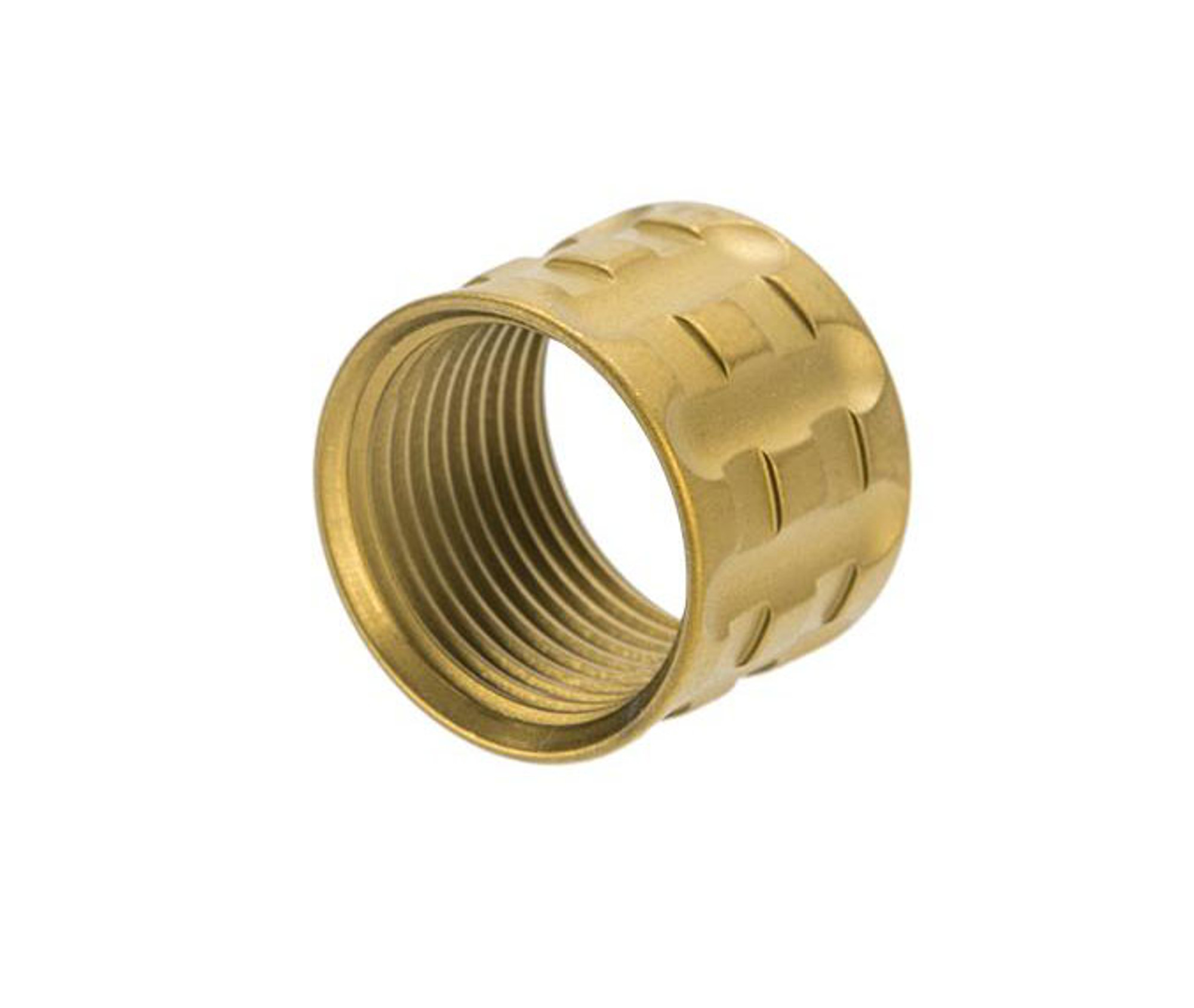 APS CNC Machined Aluminum 14mm Negative Thread Protector (Color: Gold / T-Type)