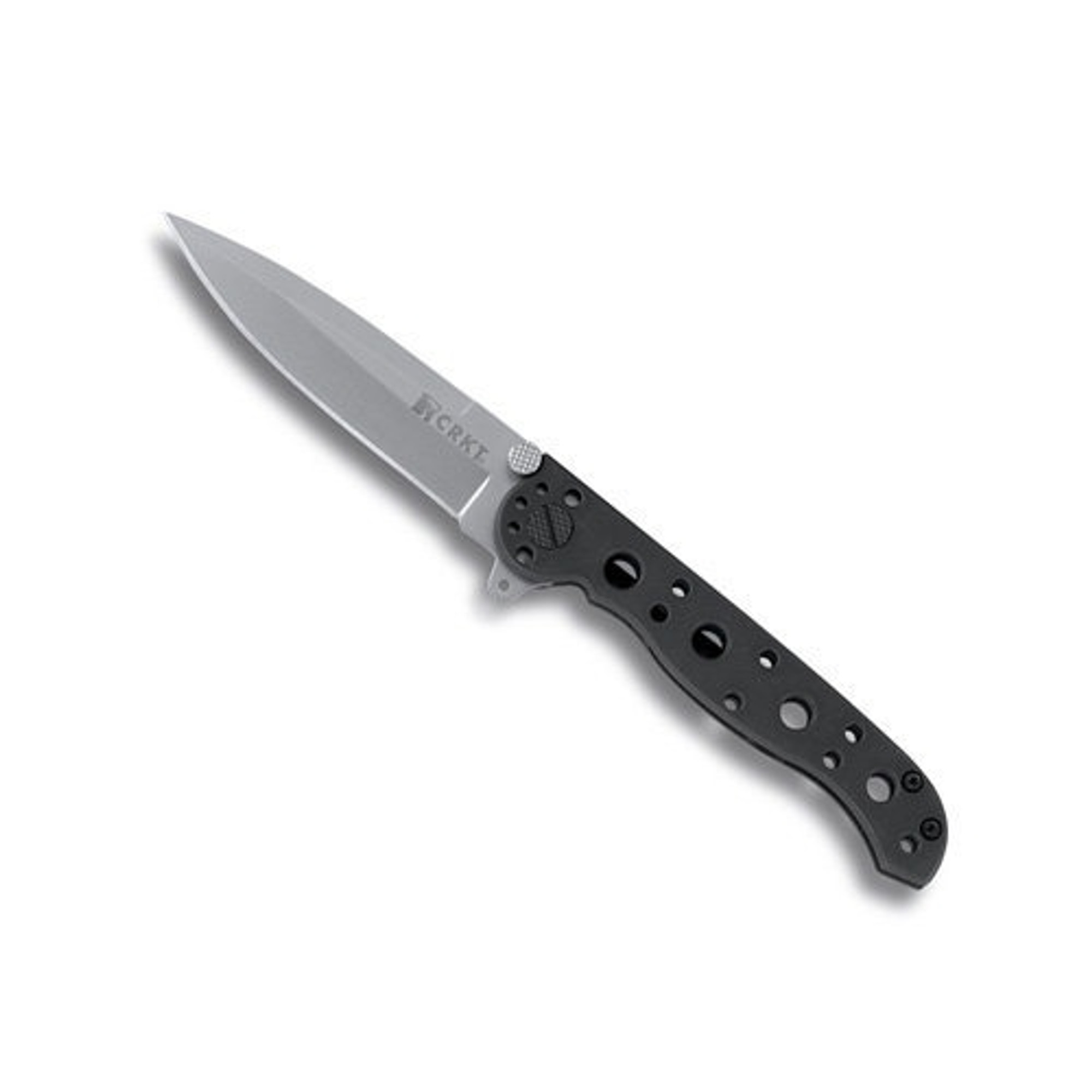 CRKT M16 Stainless Spear Point Black Handle - Razor Edge