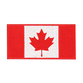 Canadian Flag 4"x2" Morale Patch Full Colour Hero Outdoors