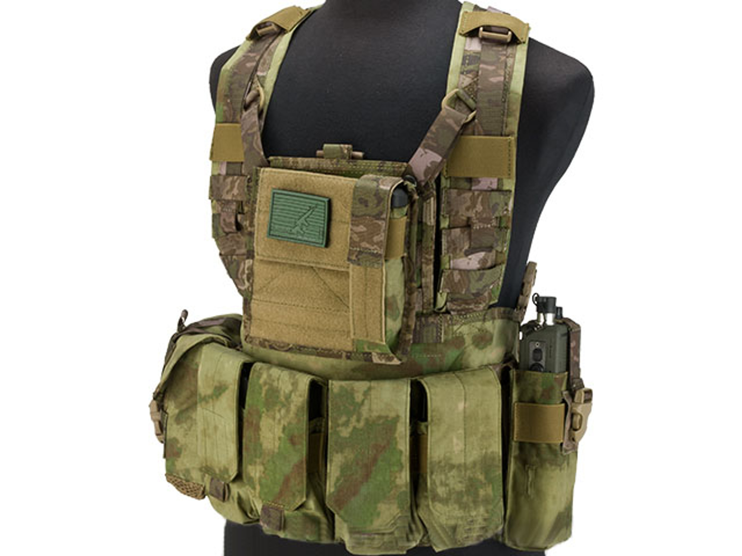 Emerson Tactical RRV Style Chest Rig - Arid Foliage - Hero Outdoors