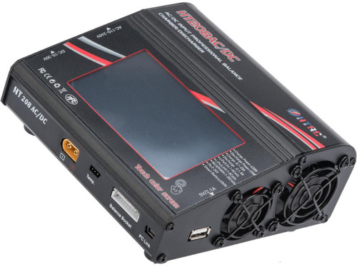 HTRC HT208 Touchscreen Dual Channel Multi-Function LiPo / Li-Ion / NiMH Smart Balance Charger