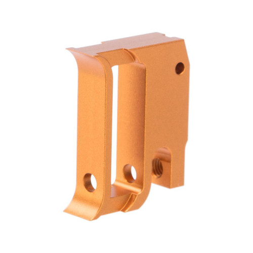 Airsoft Masterpiece EDGE Aluminum Trigger for Hi-CAPA / 1911 Gas Blowback Airsoft Pistols - Type 1 (Color: Orange)