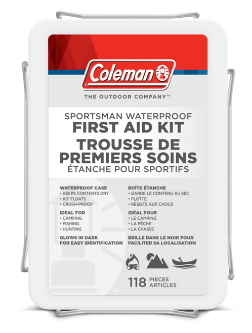 Sportsman Waterproof First Aid Tin (129Pc)