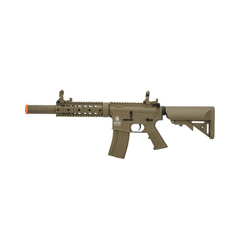 Lancer Tactical Airsoft Polymer M4 Gen 2 SD AEG Rifle - Tan