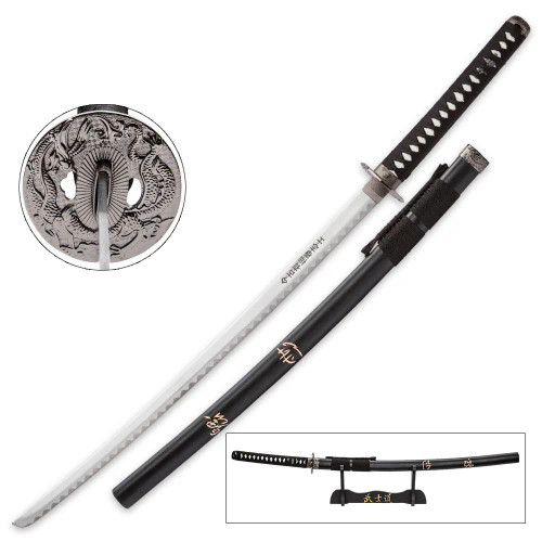 Last Samurai Spirit Katana Sword w/Scabbard