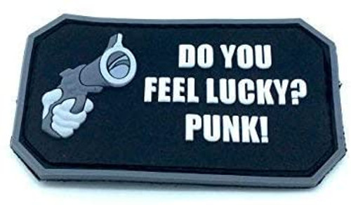 Do You Feel Lucky Punk Dirty Harry PVC - Morale Patch
