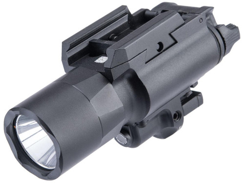 Element Tactical Rail Mounted Weapon Light w/ Red laser (Model: Ultra)