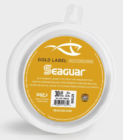 Seaguar Gold Label 100% Fluorocarbon Leader Material