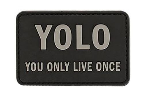 YOLO 'You Only Live Once' Tactical PVC Morale Patch