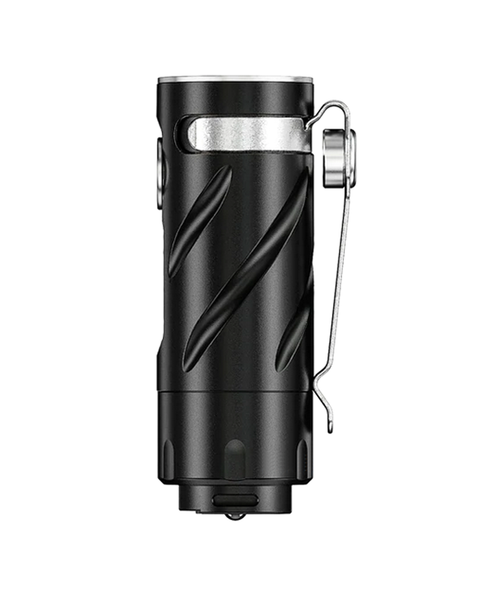 RovyVon S3 Black Rechargeable Compact Flashlight, Aluminum - 1200 Lumens