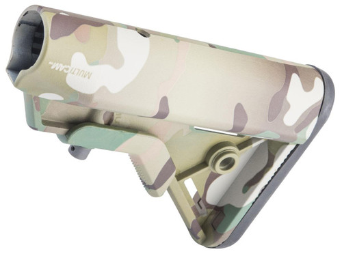ZCI SOPMOD Retractable Crane Stock for M4/M16 Series Airsoft AEG Rifles (Color: Camo)