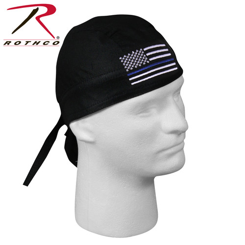 Rothco Thin Blue Line Flag Headwrap