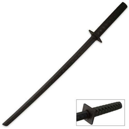 Polypropylene Training Ninja Katana Sword Black