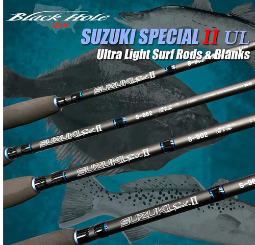 Black Hole USA Suzuki II Special UL Surf Rod (Length: 8'6")