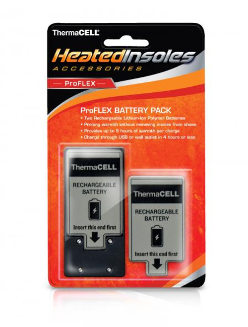 Thermacell Heated Insoles Proflex Battery Pack